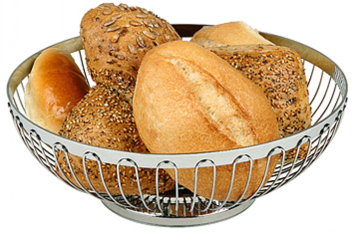 Brot- und Obstkorb, oval