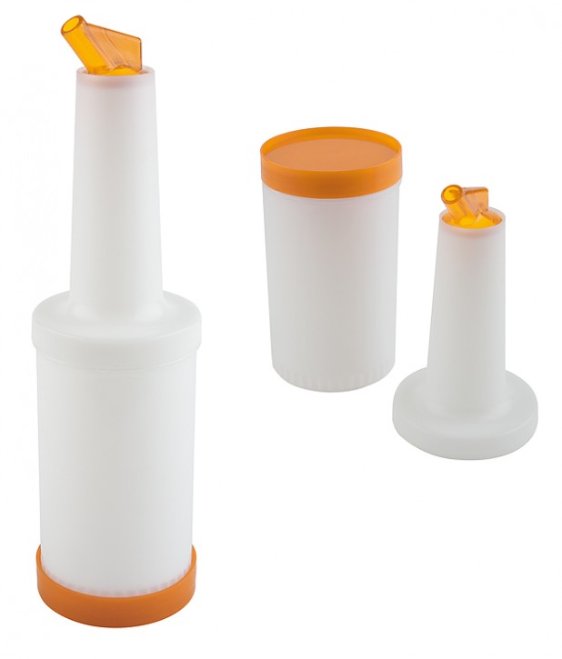Dosier-/Vorratsflasche, orange